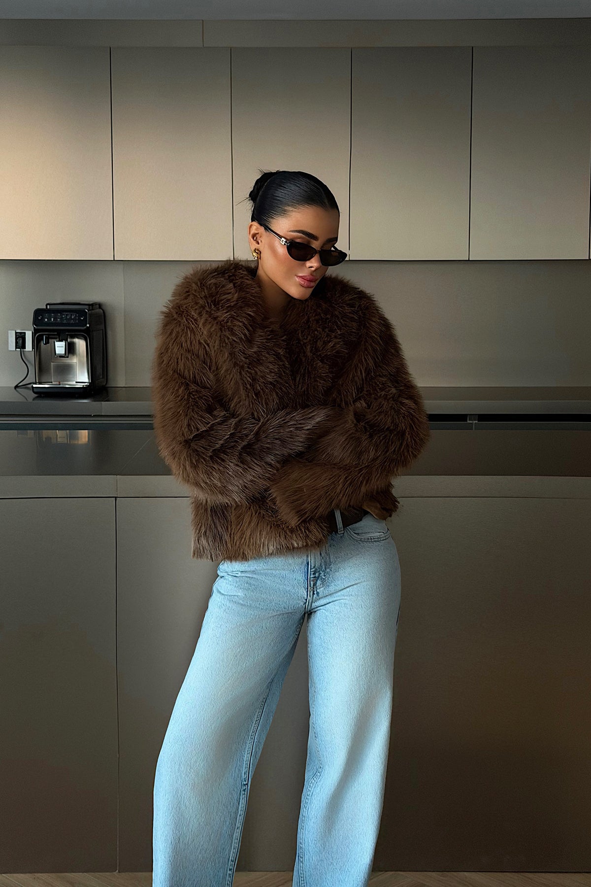 Brown Fur jacket