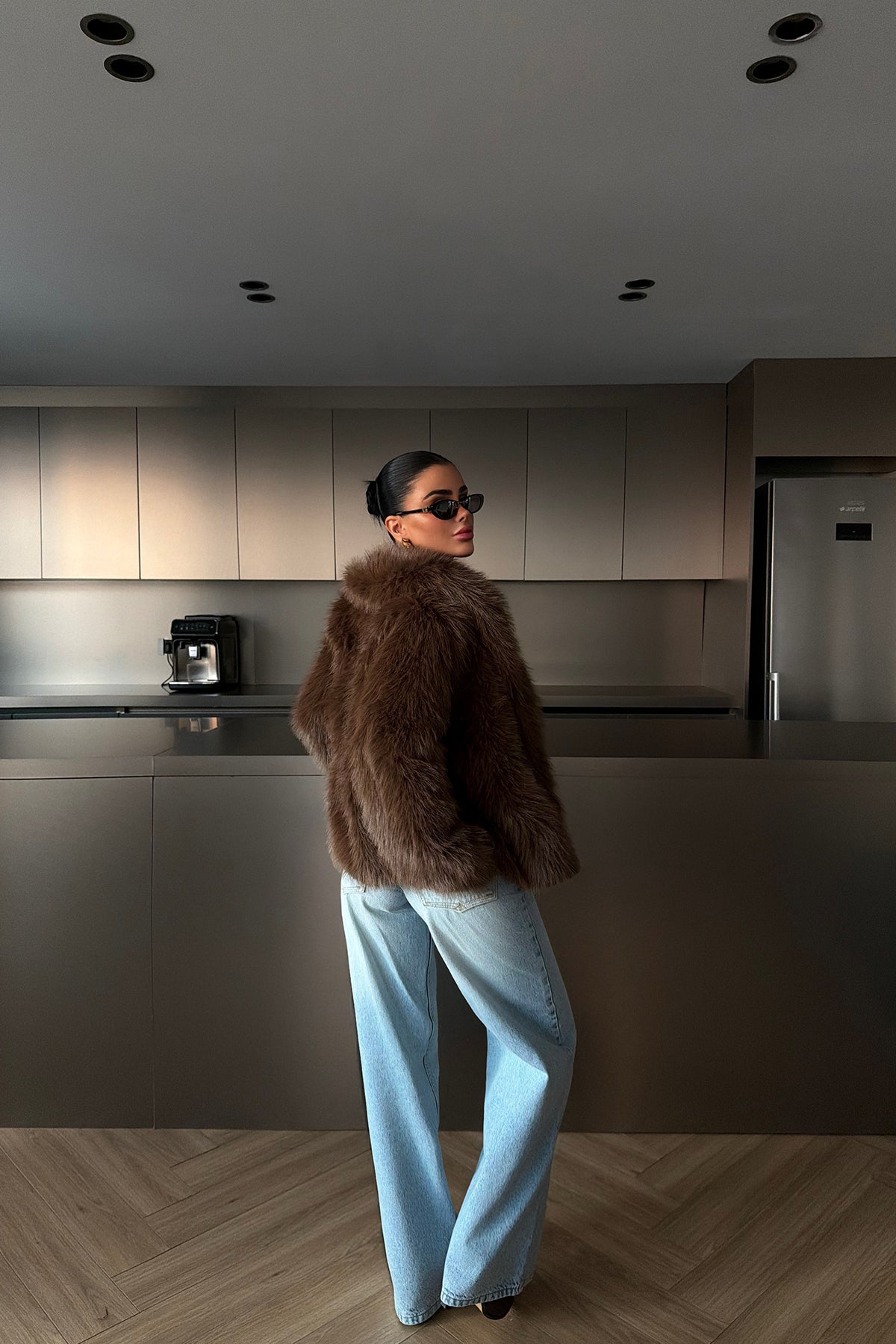 Brown Fur jacket