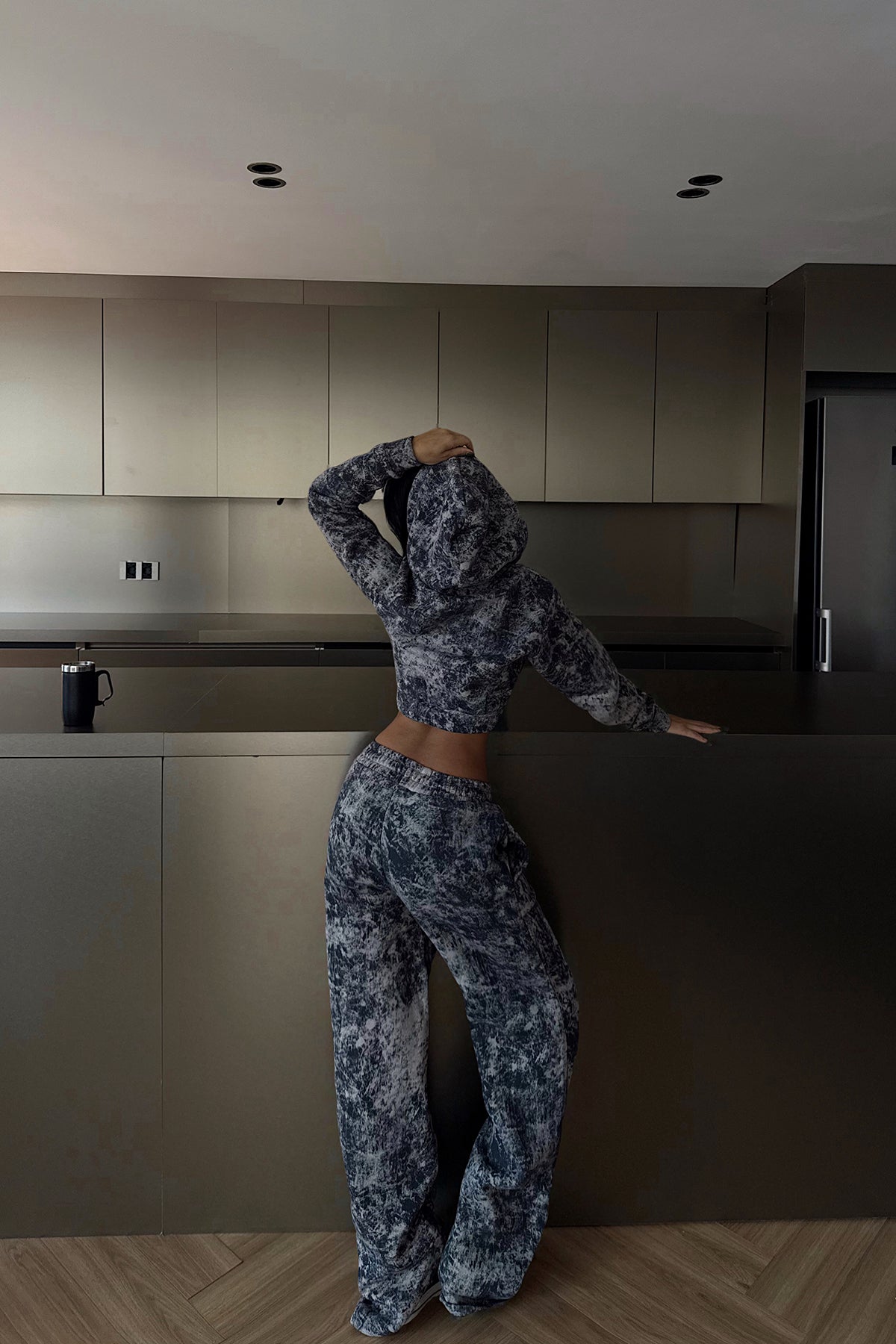 Füme Joelle Desenli Eşofman Takım 20