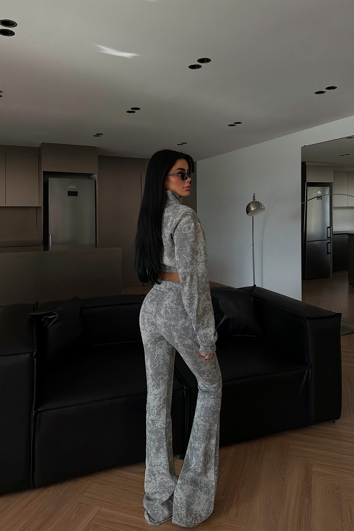 Gri Polena Eşofman Takımı 16