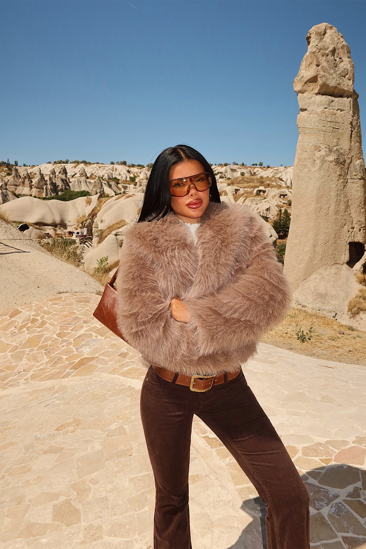 Kahverengi Rufina Kürk 1