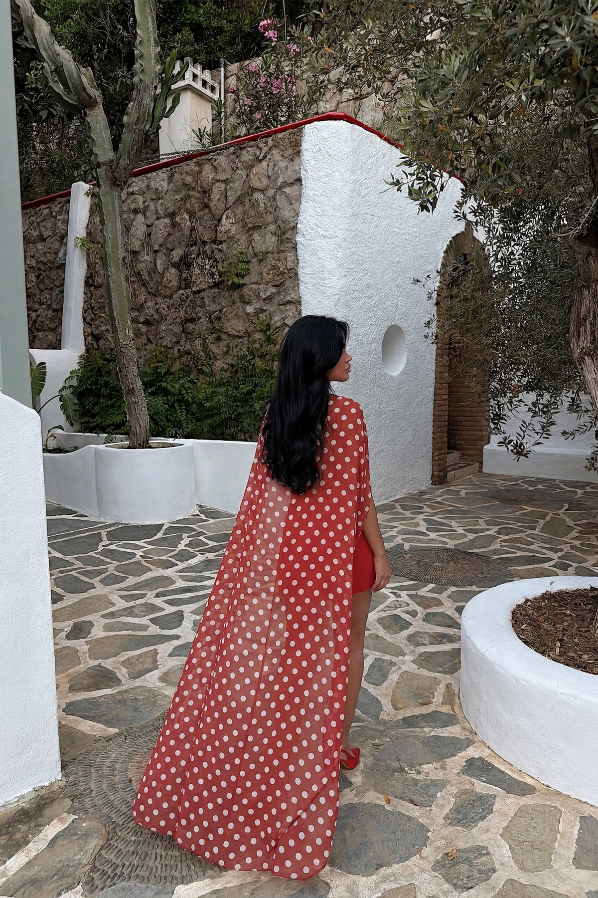 Kırmızı Polka Üçlü Takım 16