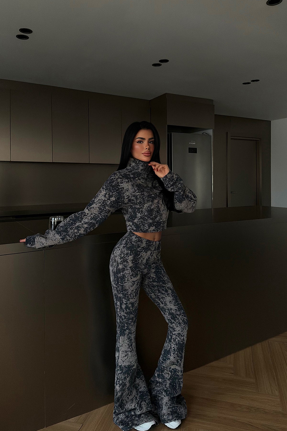 Lacivert Polena Eşofman Takımı 4