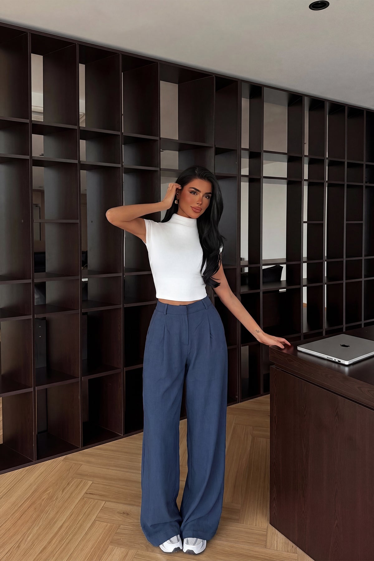 Renk: LACİVERT | Lacivert Lauryn Pantolon 1