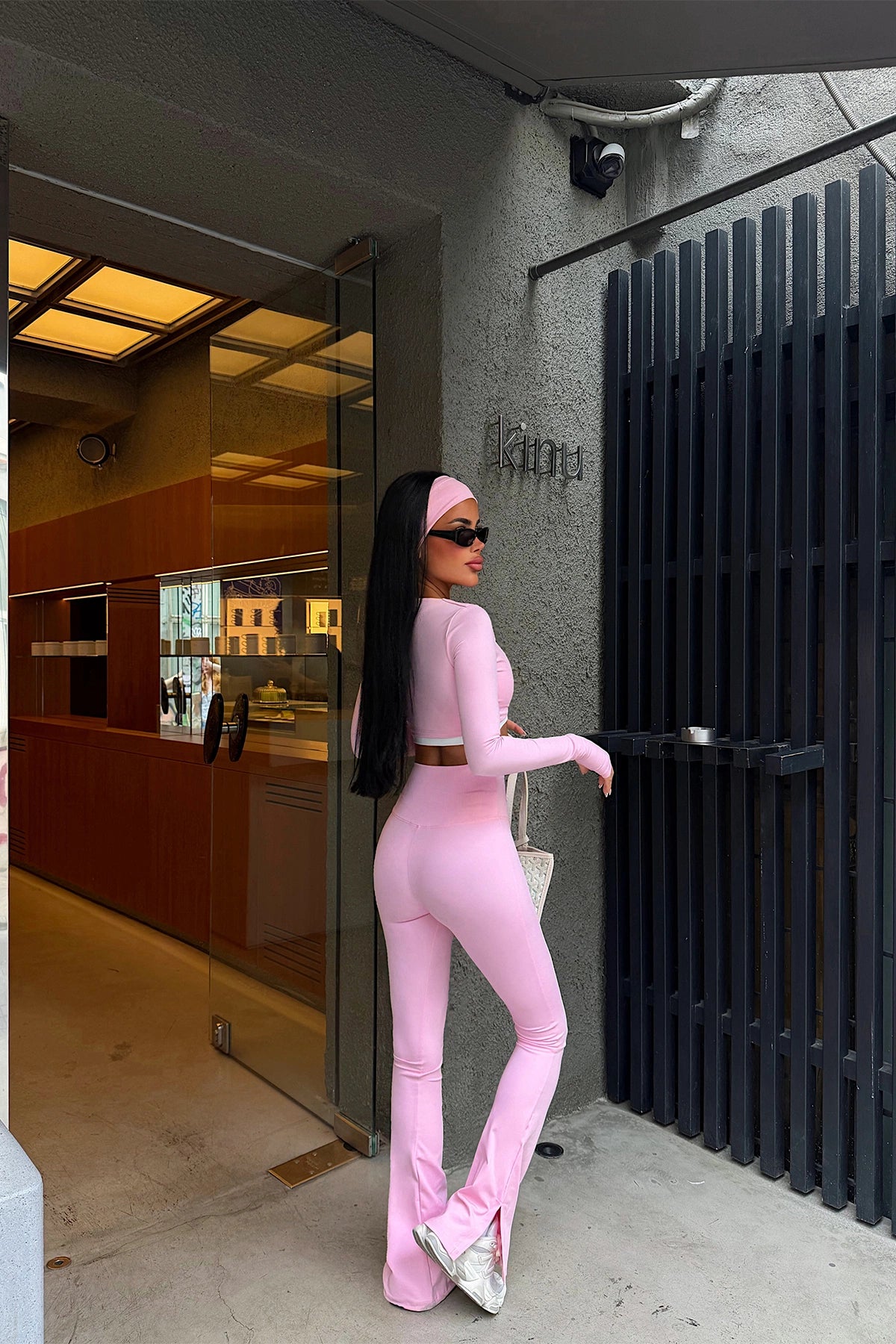 Pembe 4 Lü Pantolonlu Takım 20