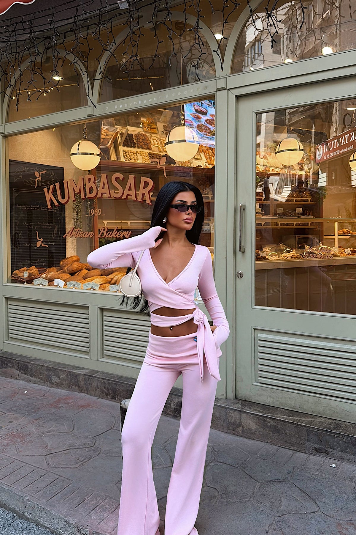 Pembe Bağlamalı Takım 8