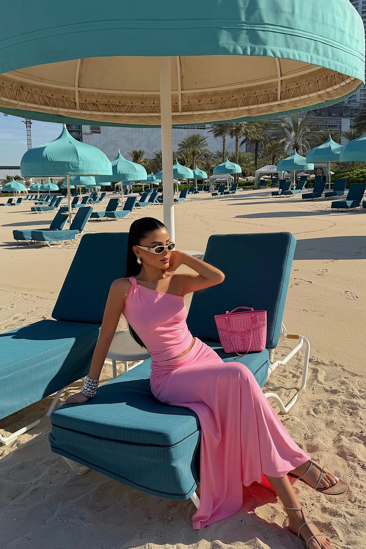 Pink Skirt Set