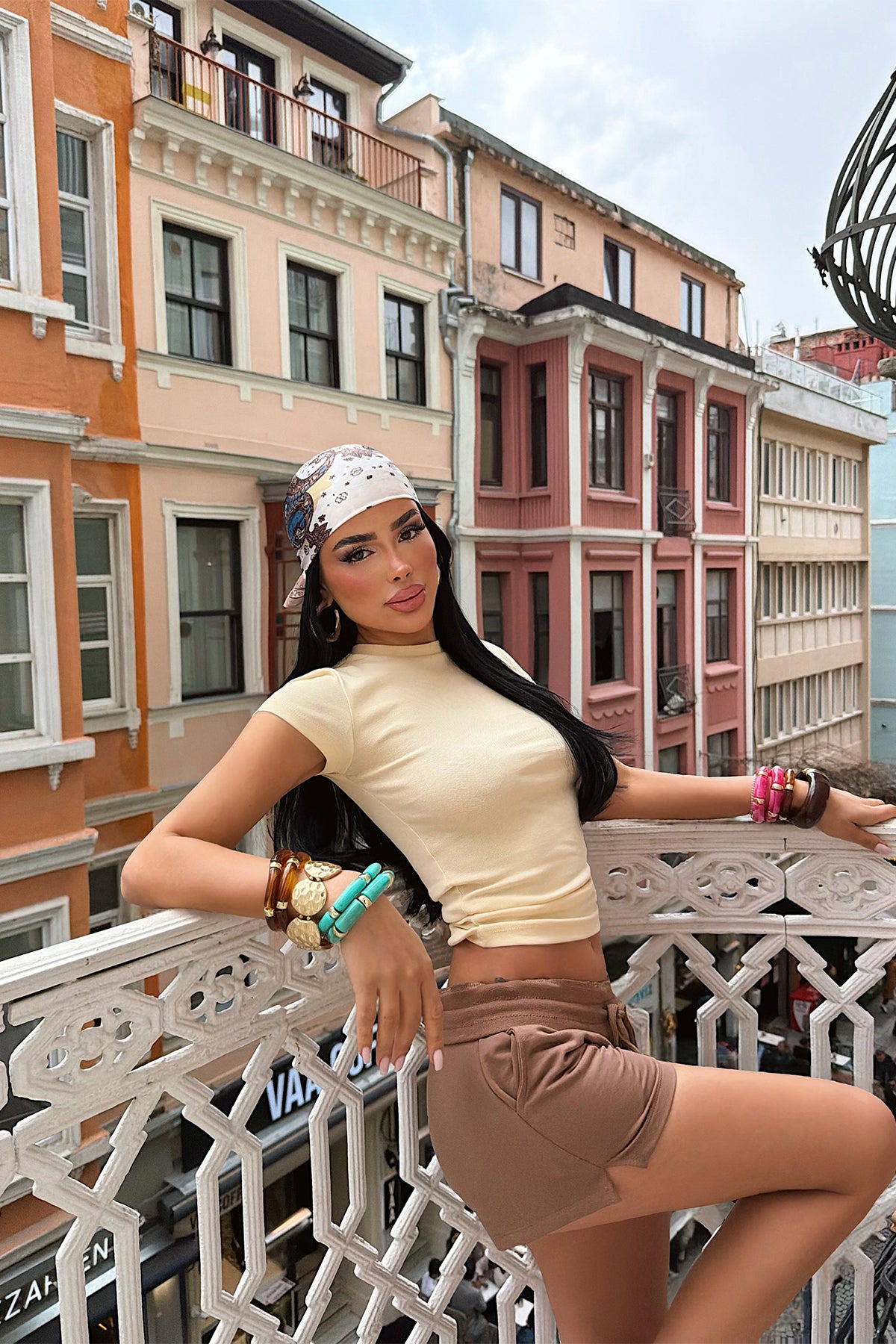 Sarı Kebo Crop Top 8
