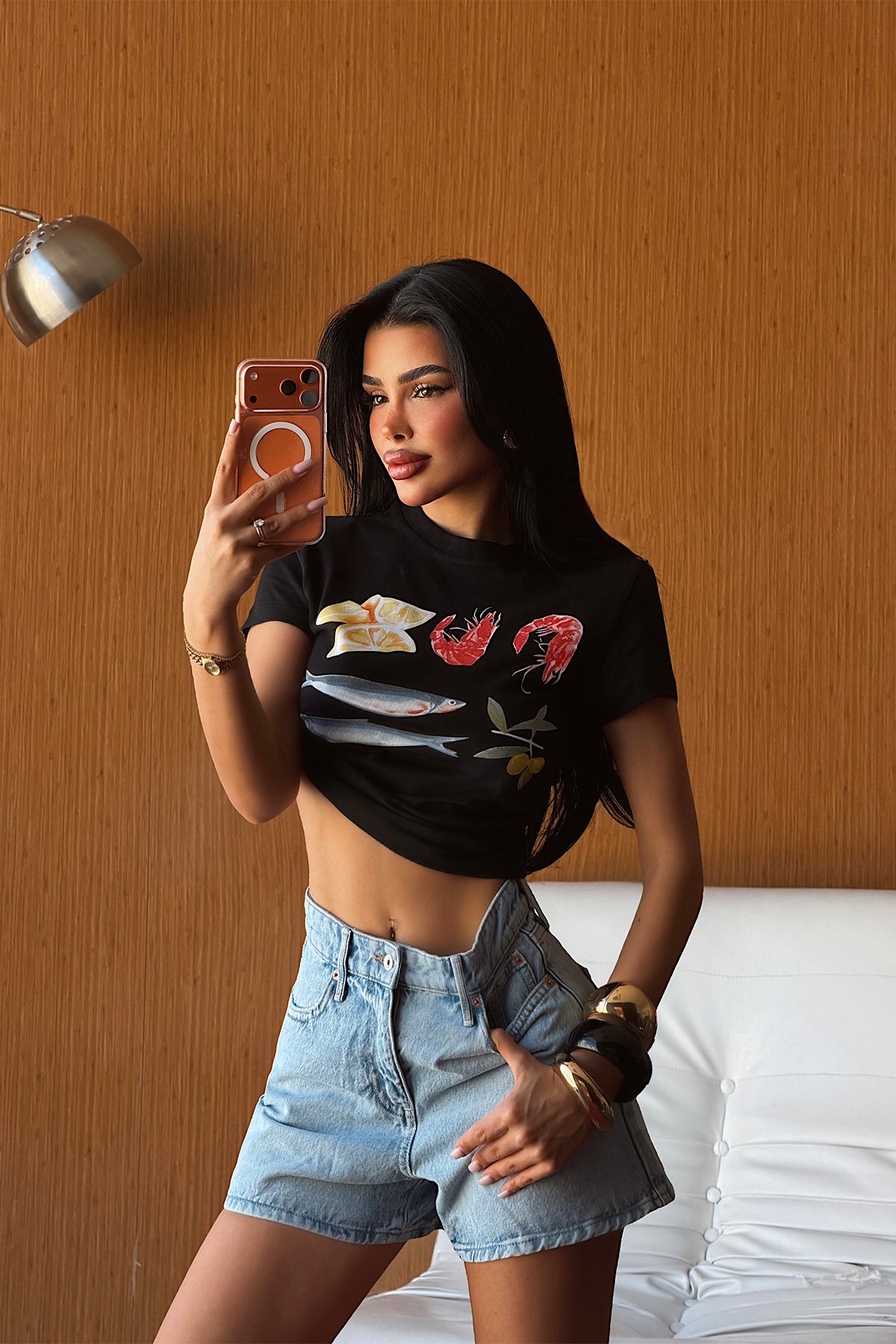 Siyah Tenge Tshirt 8