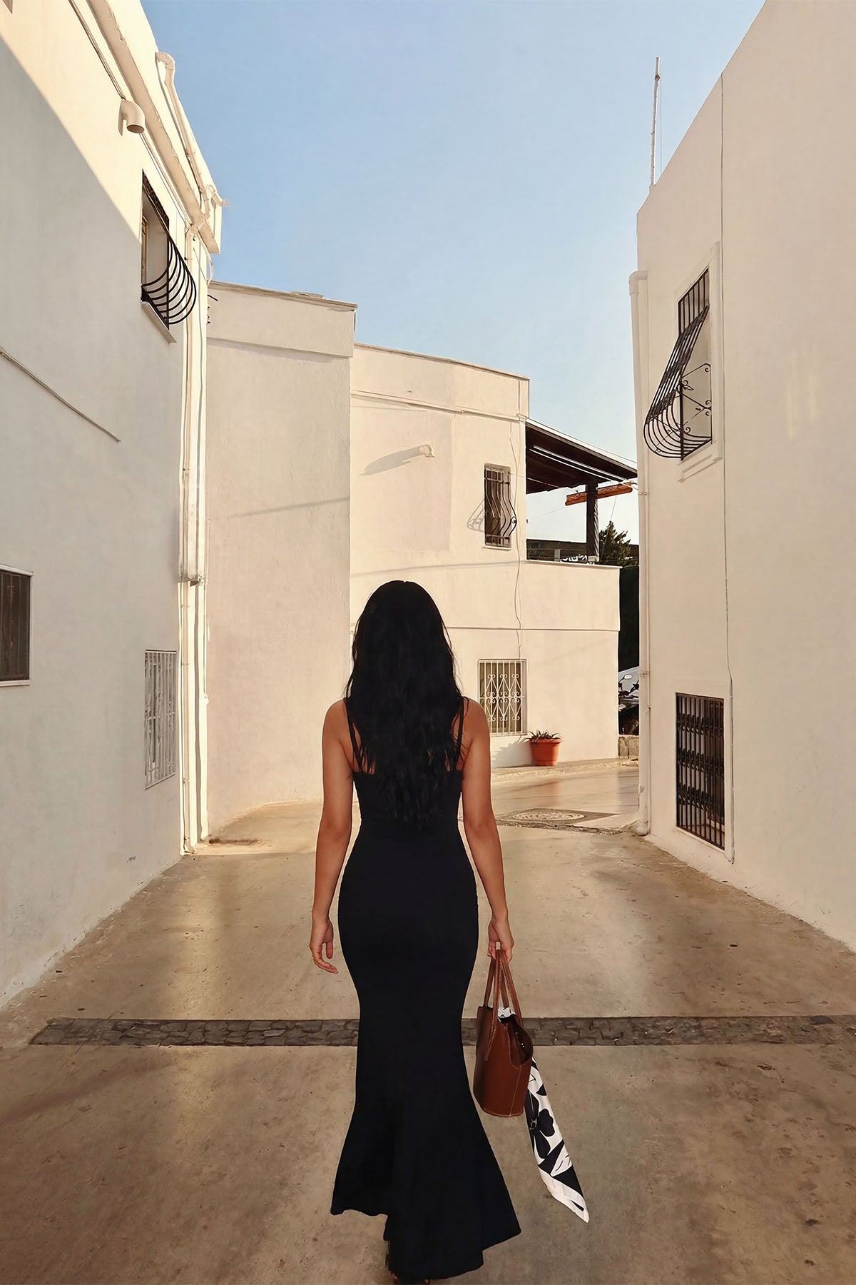 Renk: SİYAH | Siyah Carter Uzun Elbise 3
