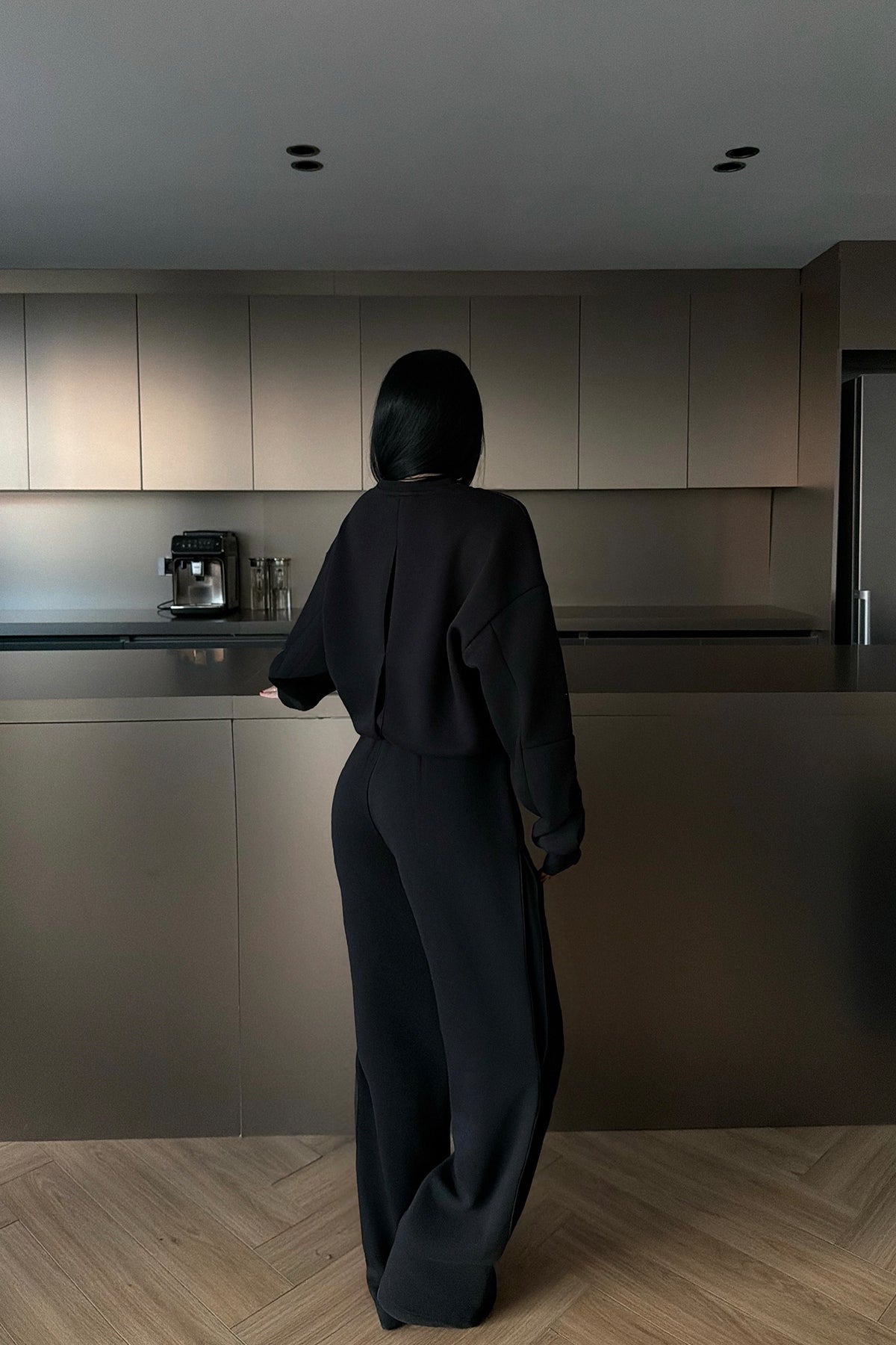 Siyah Valenty Eşofman Takımı 16