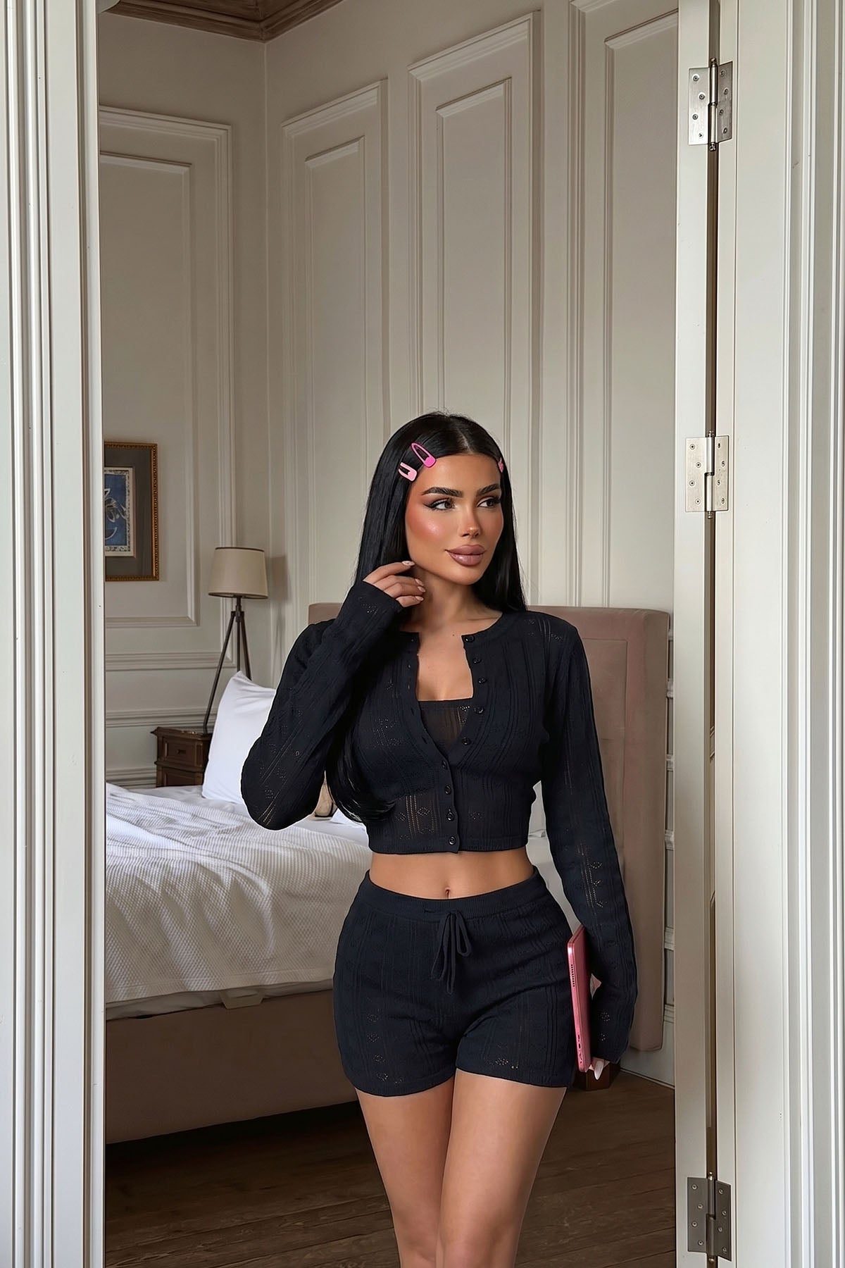 Siyah Bikkon Üçlü Takım 4
