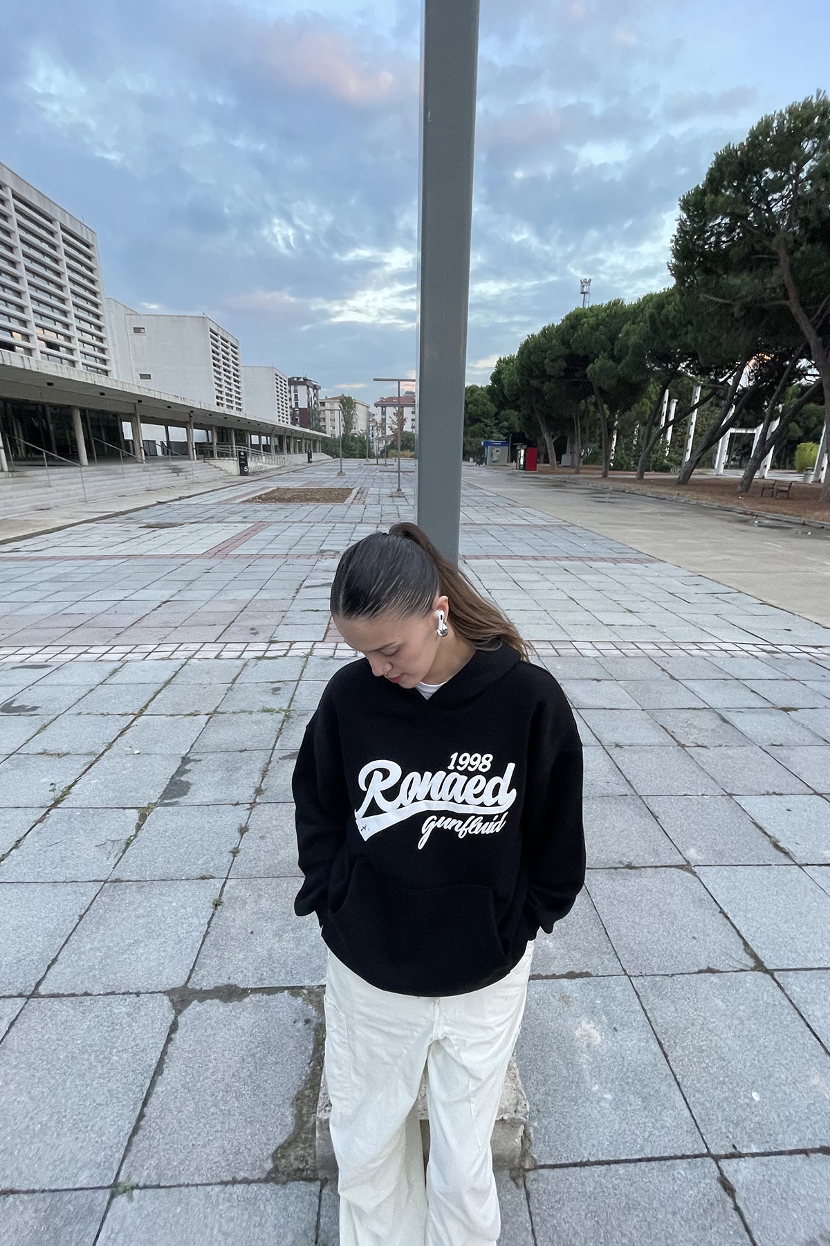 Black1988 Printed Sweat