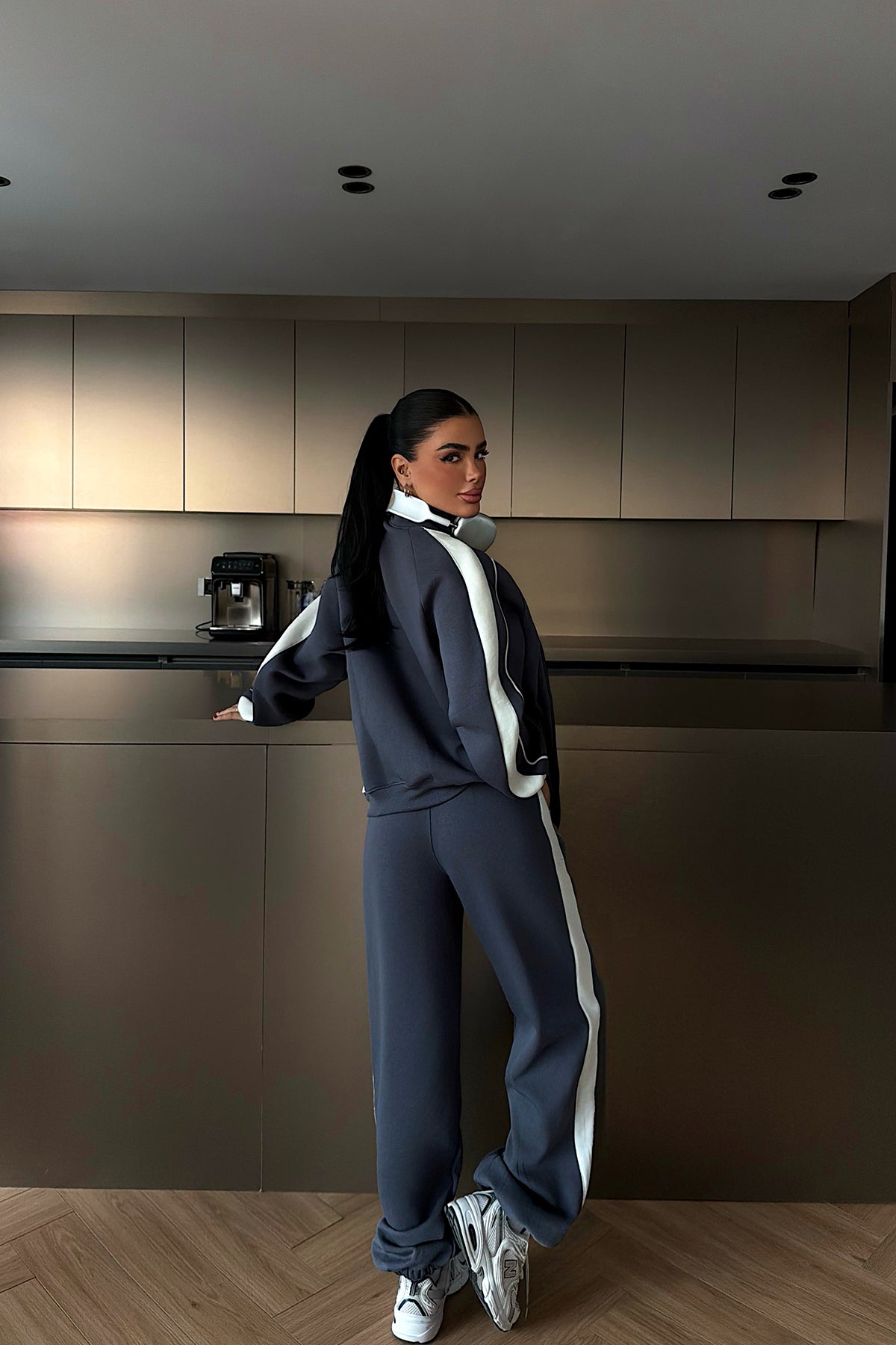 Smoked Elevated Print Tracksuit Set