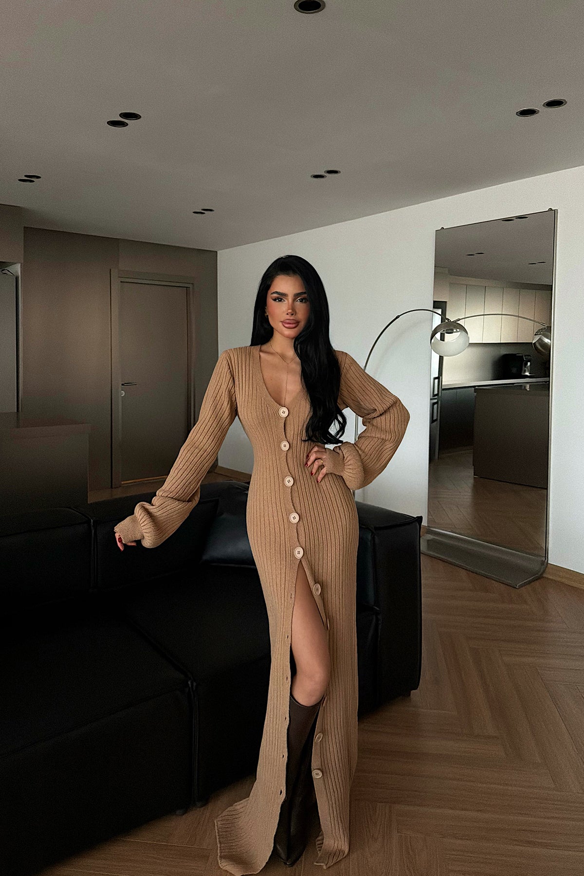 Taba Ophelie Triko Elbise 12
