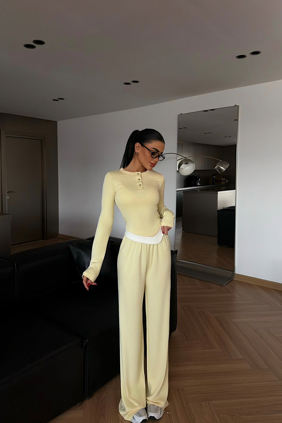 Yellow Button Suit